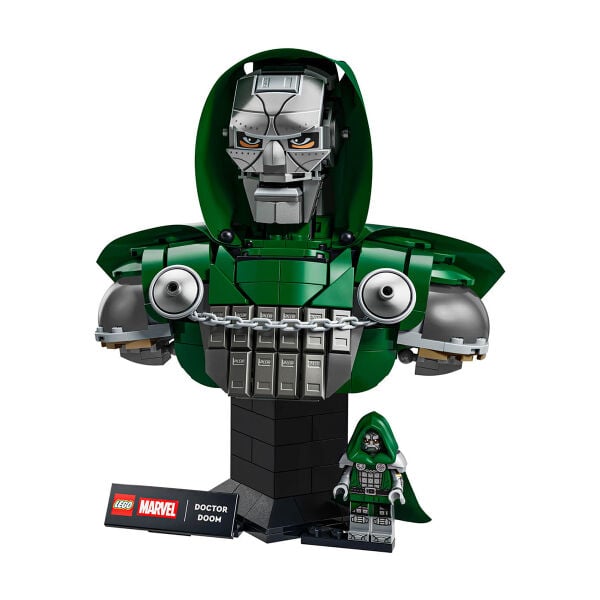 76345 Lego Marvel Doktor Doom Büstü 379 parça +18 yaş