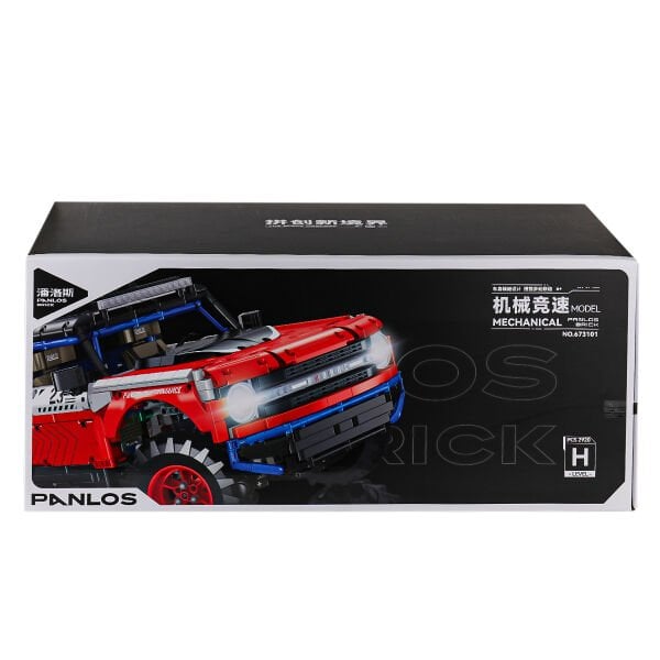P673101 Panlos Mekanik Model Arazi Aracı 2920 Parça Blok Seti -Vagon life