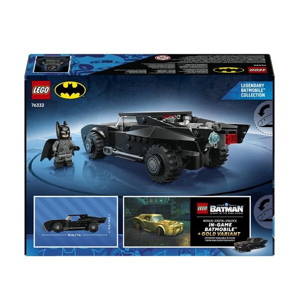 76332 Lego DC Batman Batmobile 330 parça +9 yaş