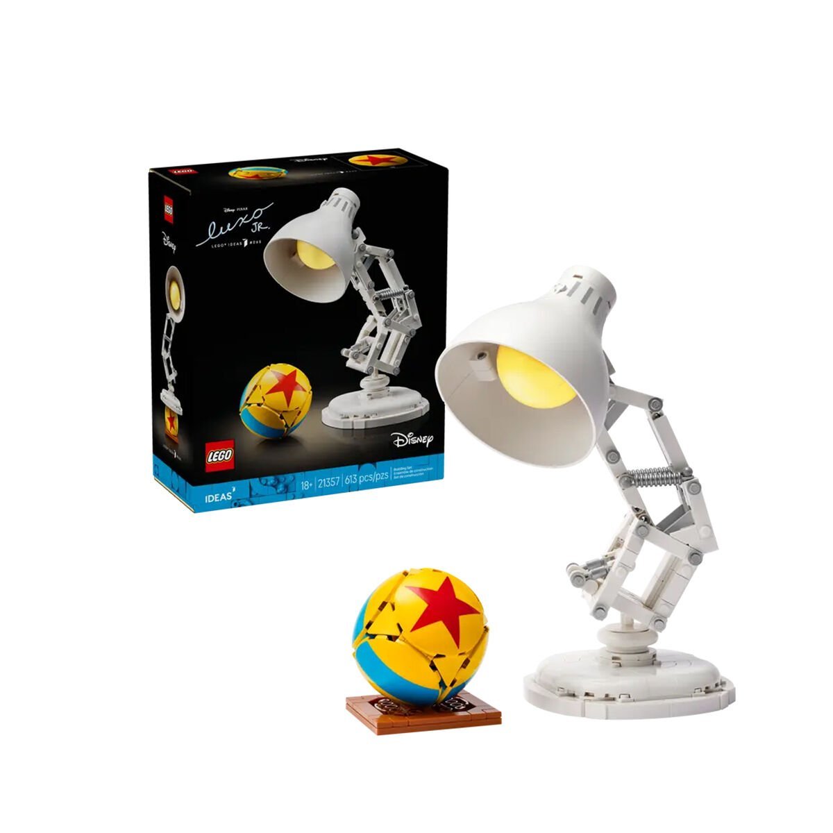 21357 Lego ideas Disney Pixar Luxo Jr. 613 parça +18 yaş