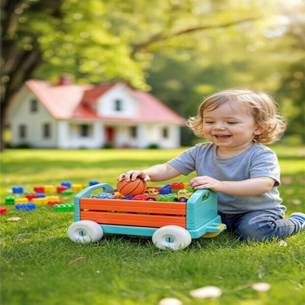 URT046-001 ÇEK ÇEK ARABAM TURUNCU