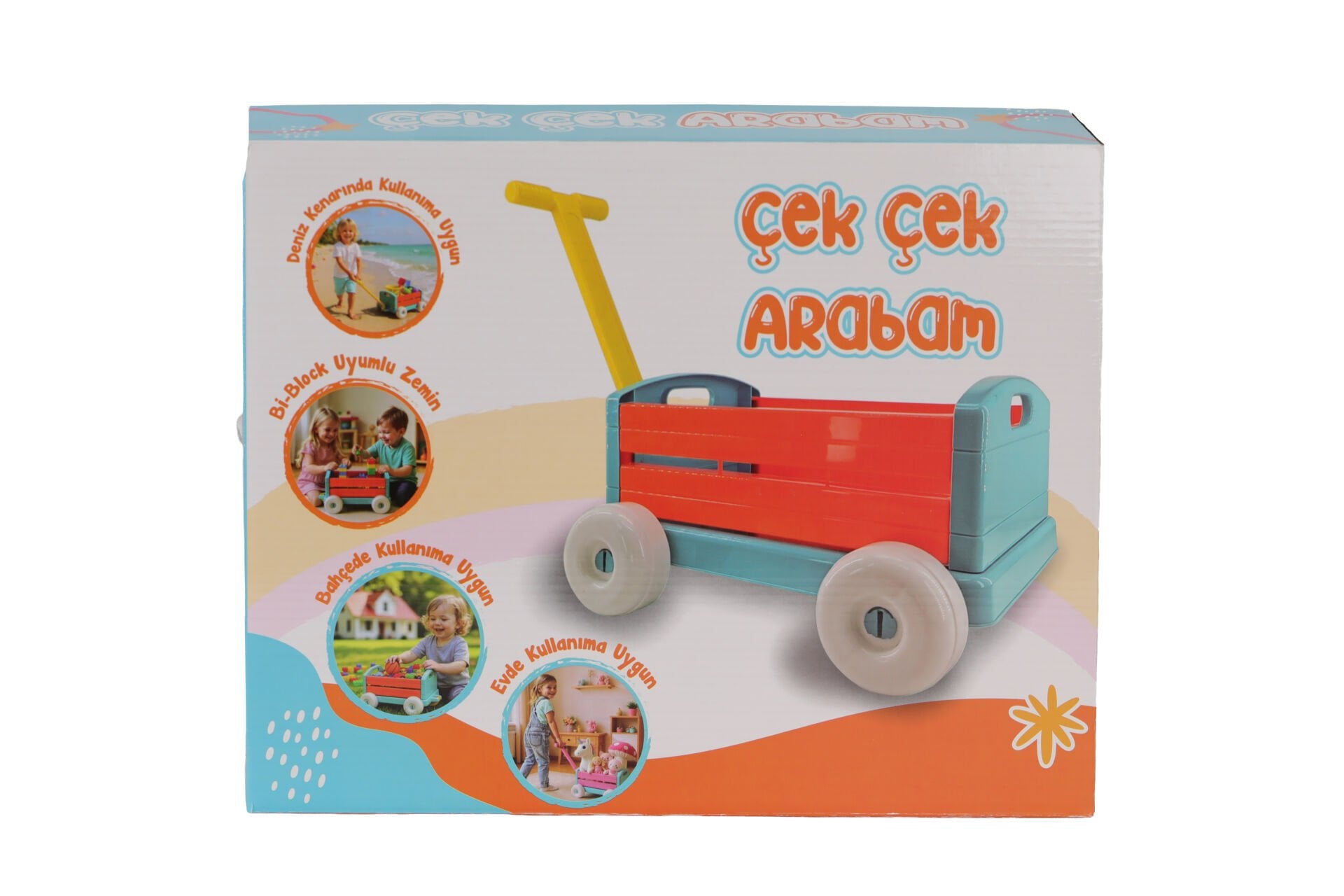 URT046-001 ÇEK ÇEK ARABAM TURUNCU