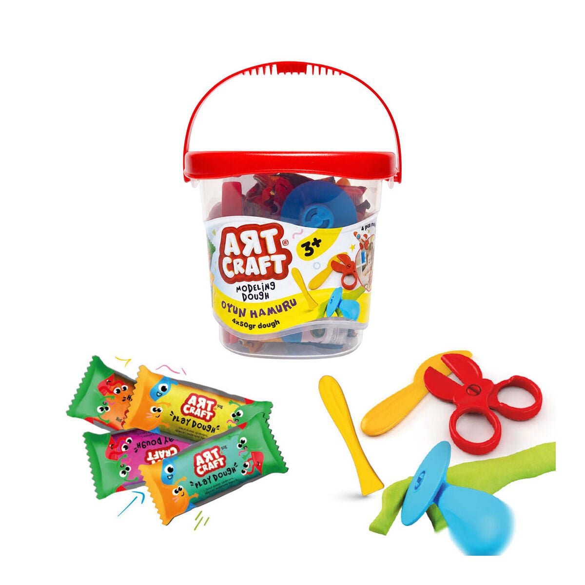 04134 ART CRAFT HAYAL KOVASI OYUN HAMURU 200 GR