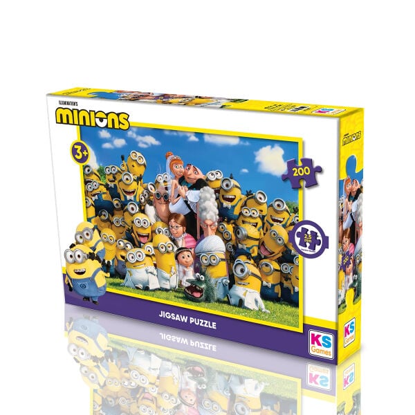 MO 113 MINIONS 200 PARÇA LİSANSLI PUZZLE