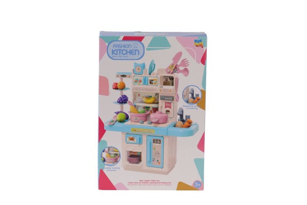 2551 BUHARLI PİLLİ MUTFAK SET MAVİ 16