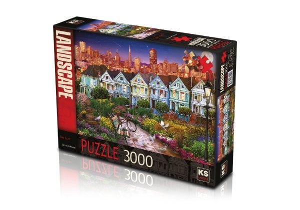 23010 KS, San Francisco 3000 Parça Puzzle