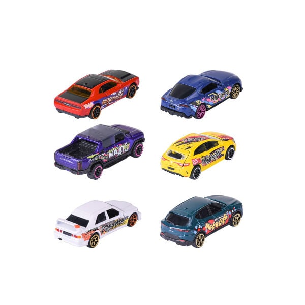 8504100002 Graffiti Premium Cars 6-asst(Belirtilen fiyat, tekli satış için adet fiyatıdır.)