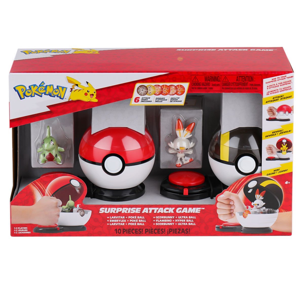 POK PKW2474 Pokemon Sürpriz Atak Oyun Seti Seri 1 Asorti