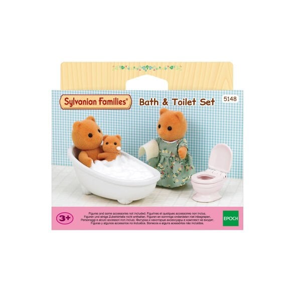 5148 Sylvanian Families Banyo ve Tuvalet Seti (figürler dahil değildir) +3 yaş