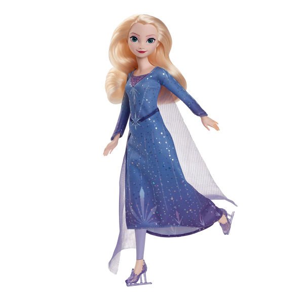 JBG53 Disney Karlar Ülkesi Buz Pateni Temalı Elsa Bebek