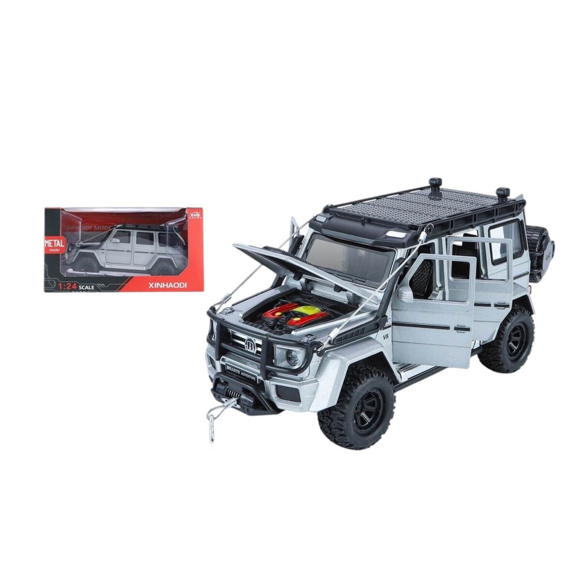 ZHD-C2421 KUT 1 24 C-B IŞIKLI SESLİ OFF ROAD