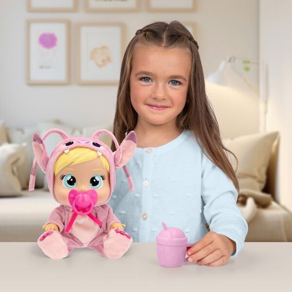 CYB75000 Cry Babies Love and Care Angel Kostümlü Bebek