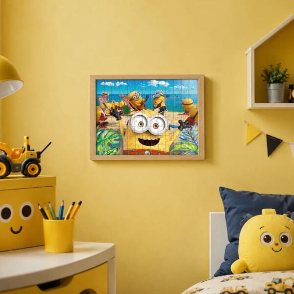 MO 714 MINIONS 100 PARÇA LİSANSLI PUZZLE