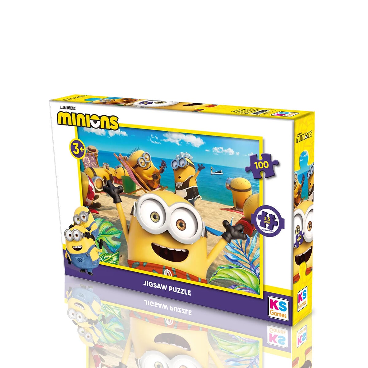 MO 714 MINIONS 100 PARÇA LİSANSLI PUZZLE