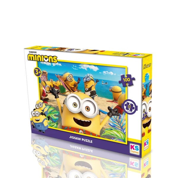 MO 714 MINIONS 100 PARÇA LİSANSLI PUZZLE