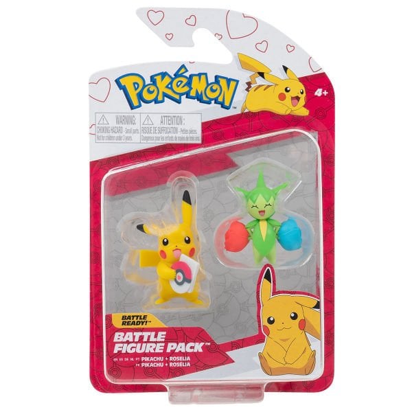 POK PKW2483 Pokemon Battle 2li Figür Noel Seri Asorti  ( Adet fiyatıdır tekli satılır)