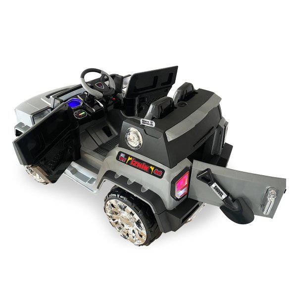 94-557 Fenomen Kumandalı Akülü Araba 4x4 12 Volt Gri -Akar