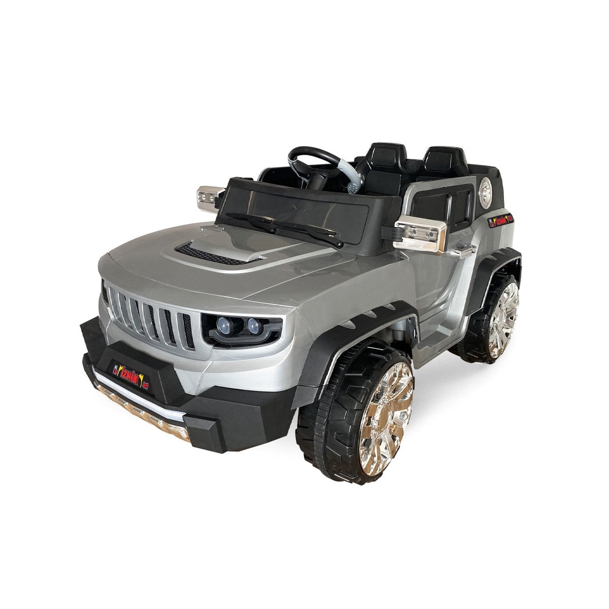 94-557 Fenomen Kumandalı Akülü Araba 4x4 12 Volt Gri -Akar