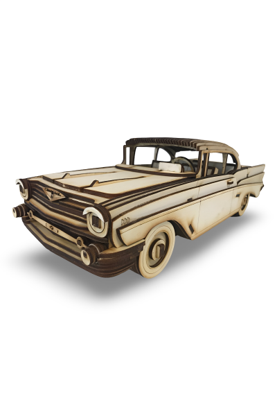 ALG-3021 CLASSİC AMERİCAN CAR 170 PARÇA