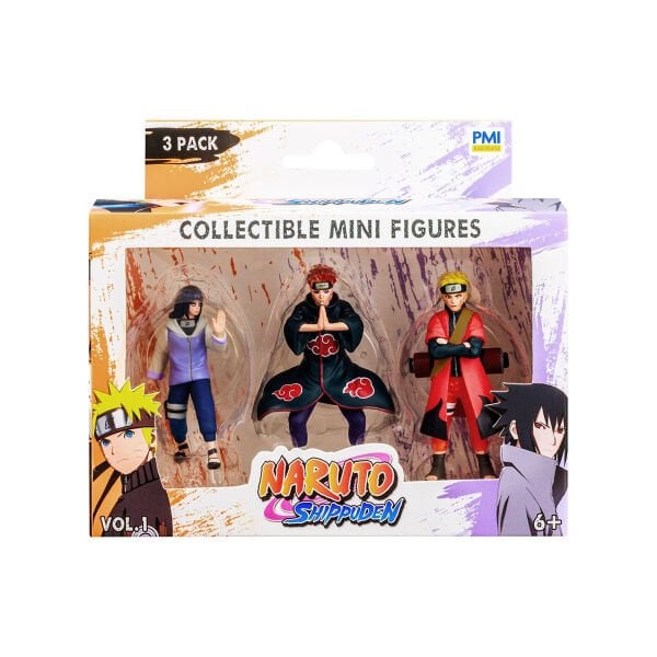 PMI/NSH2021S NARUTO 3LÜ KOLEKSİYON FİGÜR SETİ ASORTİ