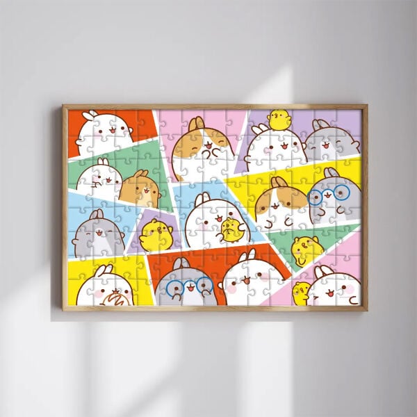 MOL 714 MOLANG 100 PARÇA LİSANSLI PUZZLE