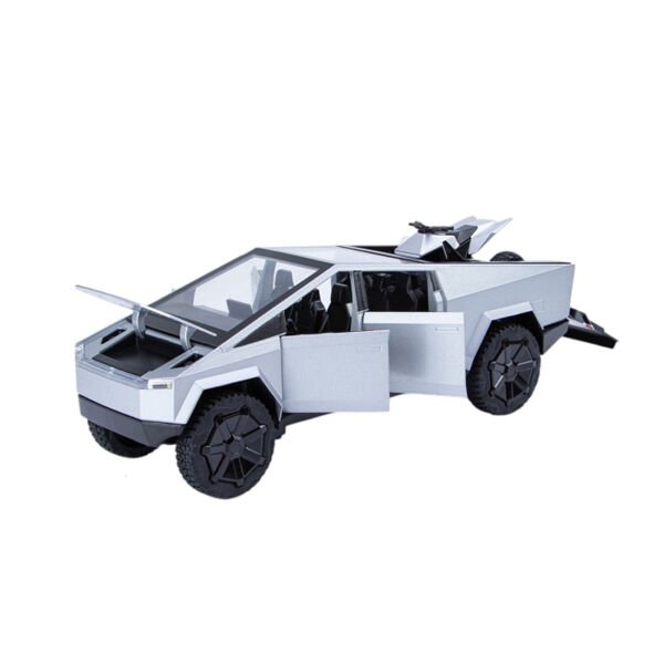 XHD-B2424-Vardem Çek Bırak  Işıklı ve Sesli Kapıları Açılan Truck Metal Jeep 1:24