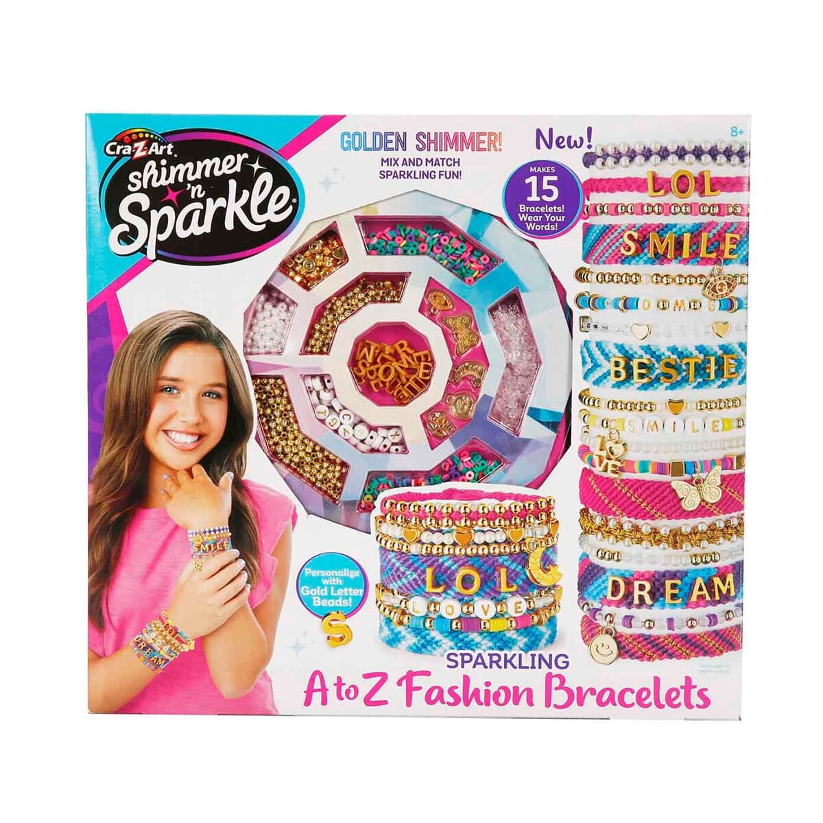 00065625 SUN-CZA-HOBİ SET SHIMMER N SPARKLE SPARKLING A TO Z FASHION BRACELETS