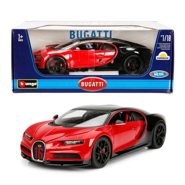 11044 SUN-BUR-1 18 A BUGATTI CHIRON SPORT KRMZ