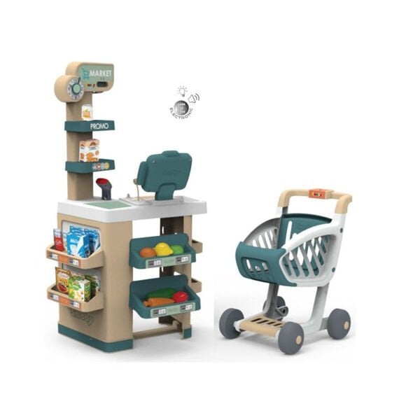 7600350238 Smoby Yazar Kasalı Market Oyun Seti +3 yaş