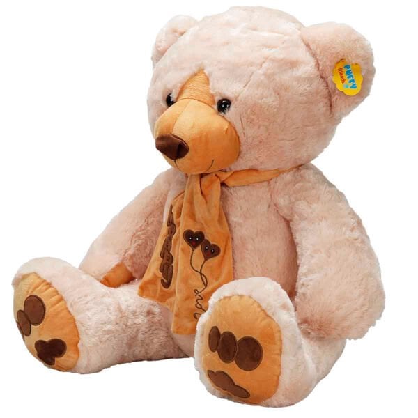 S00008355 SUN-JNH-PFF-SK PELUŞ AYI OTURAN HAPPY ATKILI 60 CM