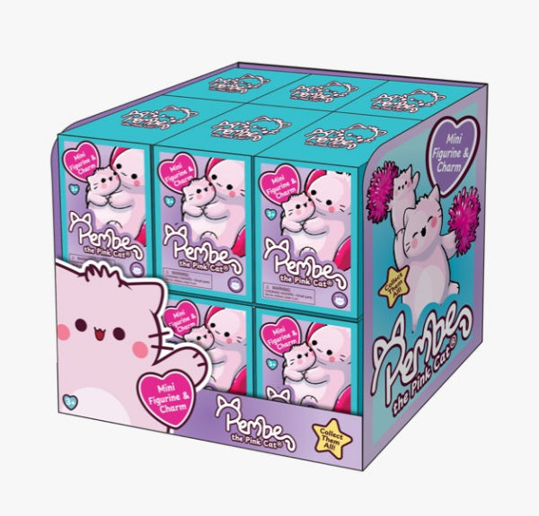 40312 PEMBE BLIND BOX PLASTIC MINI FIGURES