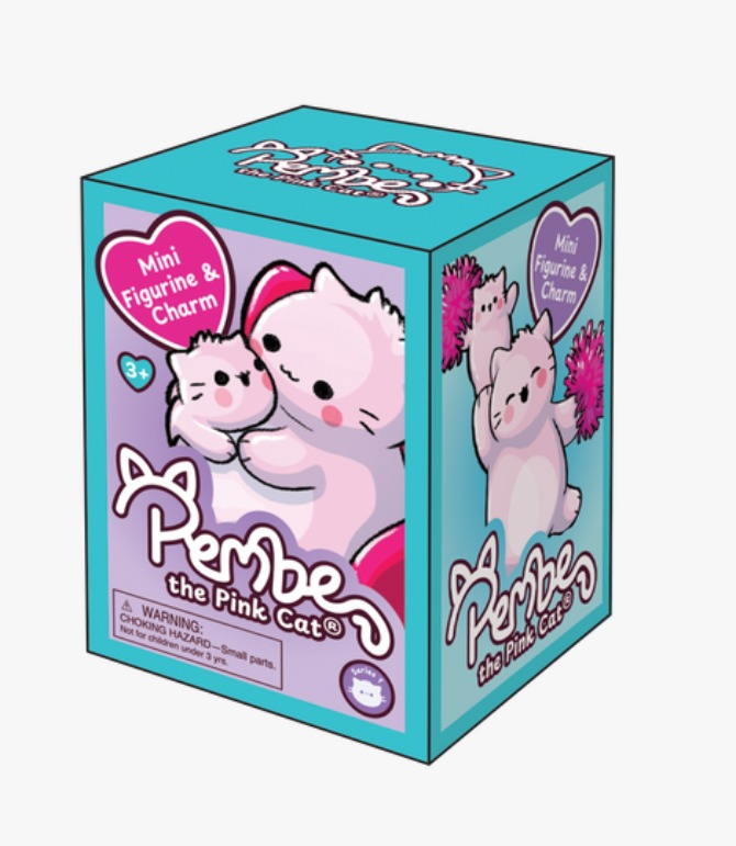 40312 PEMBE BLIND BOX PLASTIC MINI FIGURES