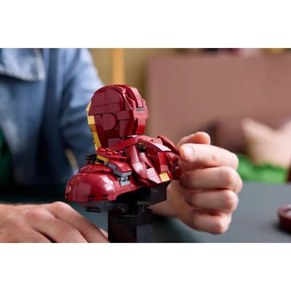 76327 Lego Marvel Iron Man MK4 Büstü 436 parça +18 yaş