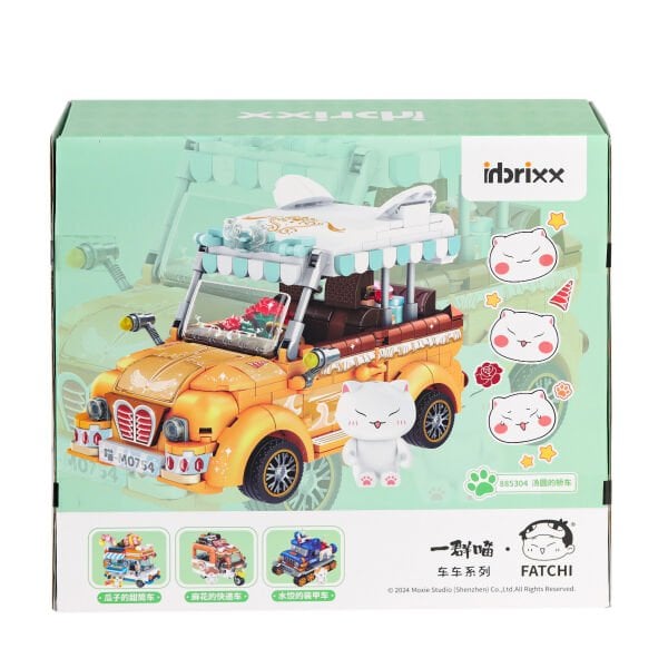 P885304 PANLOS Brick - One Meow Serisi - Tangyuan'ın Arabası 622 Parça Yapım Seti