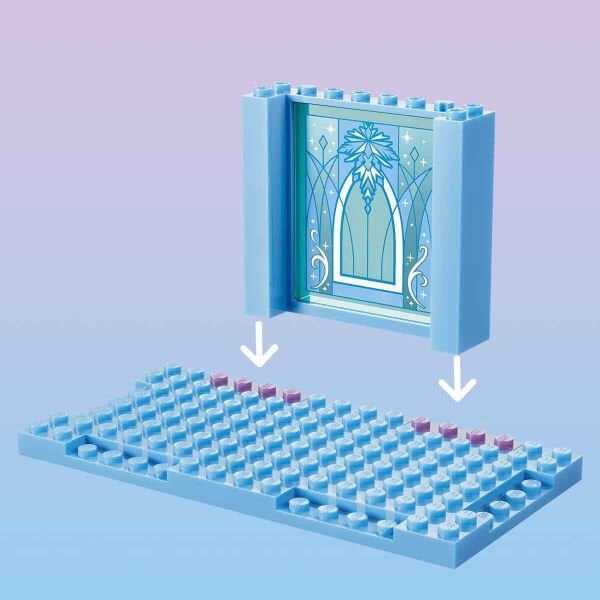 43281 Lego Disney Princess Elsanın Şatosu ve  Kızak Macerası 216 parça +4 yaş