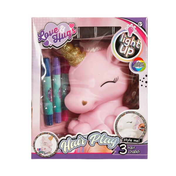 64125 SUN-HTI-SBR-HOBİ SET UNICORN BOYAMA+STICKER IŞIKLI