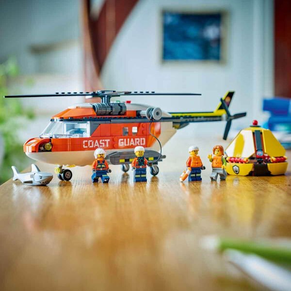60503 Lego City Sahil Güvenlik Helikopteri 551 parça +7 yaş