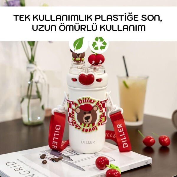 D9235 PASLANMAZ ÇELİK TERMOS 520 ML