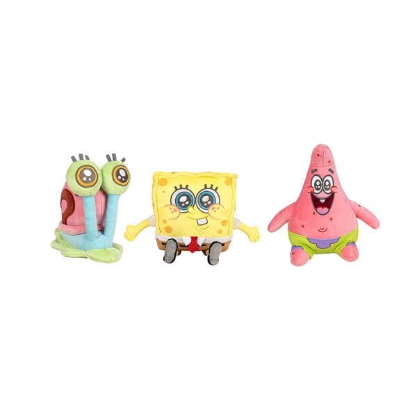760025631 SpongeBob Serisi Sostenible Peluş 22 cm 3 asorti (Belirtilen fiyat, tekli satış için adet fiyatıdır.)