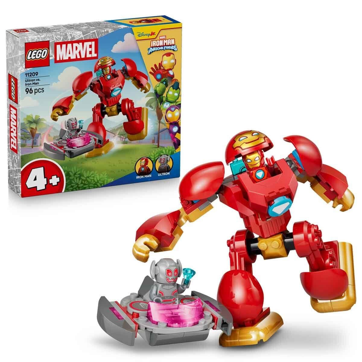 11209 Lego Marvel - Ultron Iron Mane Karşı 143 parça +4 yaş