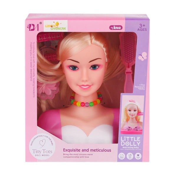 BM3319-1B Little Dolly Model Bebek Yüzü -Limon Oyuncak
